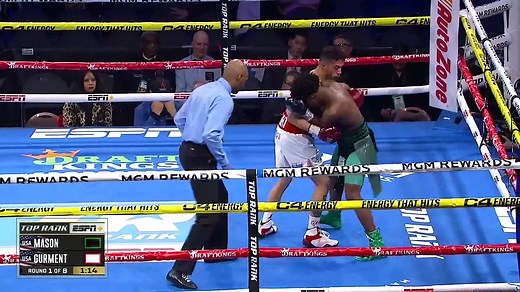 Abdullah Mason vs Benjamin Gurment  Full Fight HD