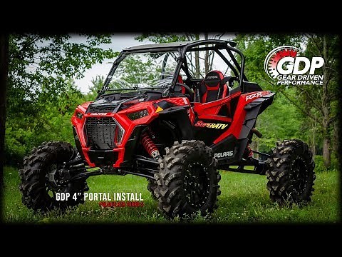 How to install 4 Inch GDP Portals | Polaris RZR Turbo S | SuperATV