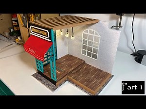 DIY Miniature House : Simon’s Coffee Shop : PART 1
