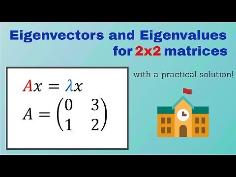 Eigenvalues and Eigenvectors Example 2x2 - Linear Algebra - How to Find Eigenvectors