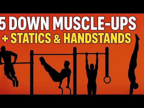 Full Body Control: 5 Down Muscle-Ups, Static Holds & Handstands”