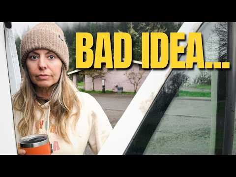 I Had Nowhere to Camp… So I Did This (Solo Van Life Oregon Coast)