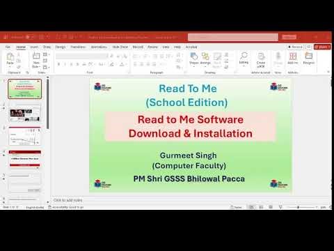 Read to Me School Edition Software Download and Installation Process