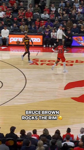 168K views · 626 reactions | Bruce Brown throws it DOWN in transition! ATL-TOR | Live on NBA League Pass  | NBA | Facebook