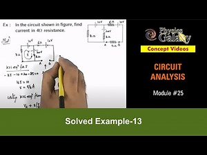 Solved Example-13 on Circuit Analysis Video Lecture | Crash Course for JEE (English)