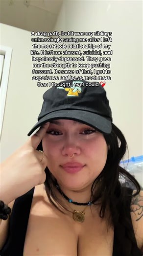 I packed my bags, took only what could fit in my car, drove halfway across the country, and left. They gave me the safe space to be able to heal and grow. I wouldn’t be who I am today without them. I’ll always be eternally grateful for them ❤️ I got emotional while making this 🥹#family#dragpath#twentyonepilots#healingjourney #abusesurvivor