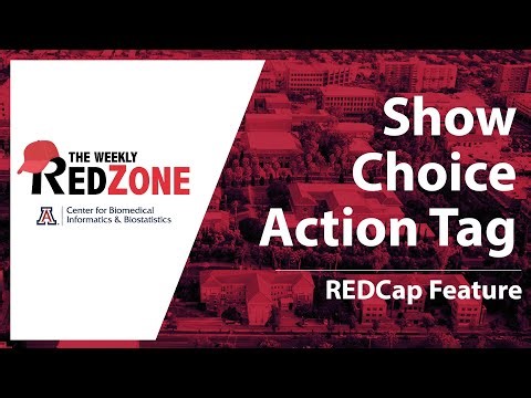 REDZone - @SHOWCHOICE Action Tag