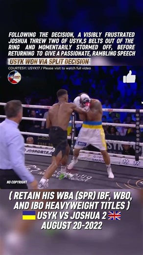 OLEKSANDR USYKS VS ANTHONY JOSHUA 2 HIGHLIGHTS | oleksandr usyk latest fight #oleksandrusyk #boxing