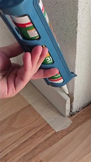 Easy Repair for Detached Baseboard