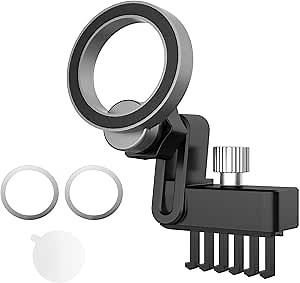 Tesla Phone Mount for 2021-2023 Model 3 and 2021-2024 Model Y, Compatible with iPhone 15/14/13/12/Pro, MagSafe, Silicone, Shock Resistant, Vehicle Mount