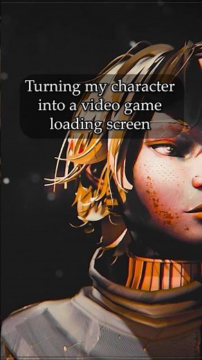 I turned my OC into a fake loading screen