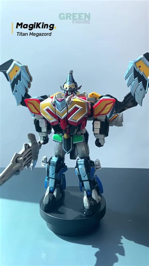 DX Titan Megazord Transformation | Power Rangers Mystic Force