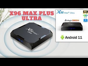 Android TV Box X96 MAX Plus Ultra 4/64GB ‪@Vashtvcom‬