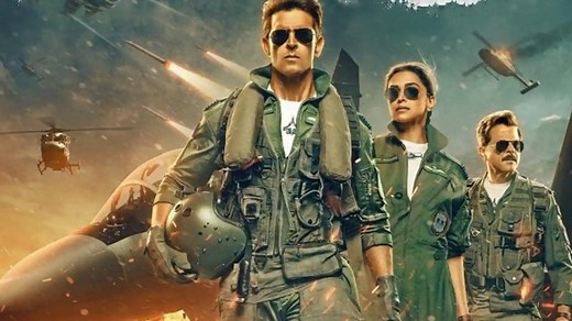 'Fighter' Review: Hrithik Roshan, Deepika Padukone soar in this aerial actioner
