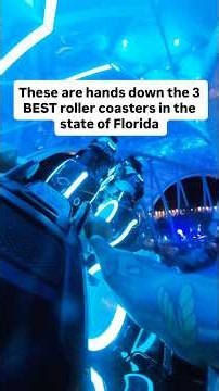 There are no 3 roller coasters better in the state of Florida than these! #florida