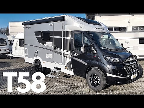 Sunlight T58 Adventure Edition - MJ 2021 - kompakter Ti mit franz. Grundriss