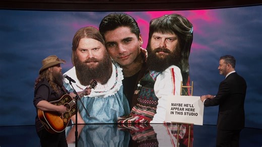 Can “Full House” Superfan Chris Stapleton sing anything we put in front of him? Yes he can! John Stamos | Jimmy Kimmel Live