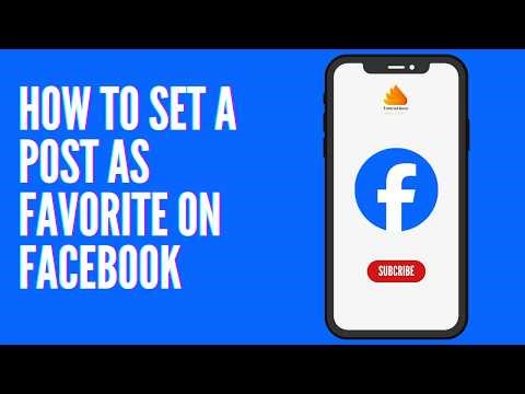 How to Set a Post as Favorite on Facebook