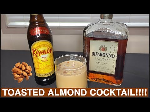 HOW TO MAKE A TOASTED ALMOND COCKTAIL!!!