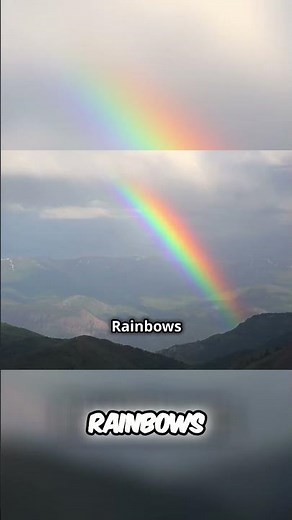 Amazing Rainbow Facts: Double, Night, and Science! #shorts