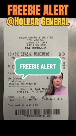 Get Free Vaseline Lotion at Dollar General!