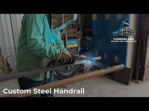 How We Build a Custom Steel Handrail | Cumberland Welding & Fabrication