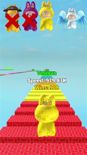 LABUBU ~ Challenge Speed Runner Roblox #shorts #roblox #challenge