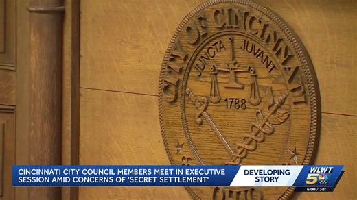 Cincinnati council members meet in executive session amid 'secret settlement' concerns