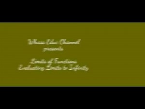 Limits of Functions: Evaluating Limits to infinity of a Polynomial
