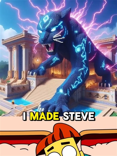 Mr Beast Minecraft Build Challenge: Save Steve!