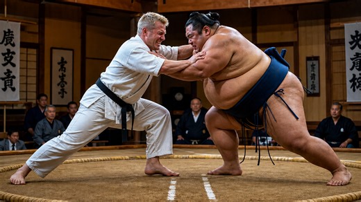 Martial arts showdown ends in chaos as black belt faces 14 styles back-to-back