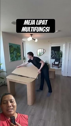 Custom multi-purpose folding table #shorts #diy #craft #carpentry #construction