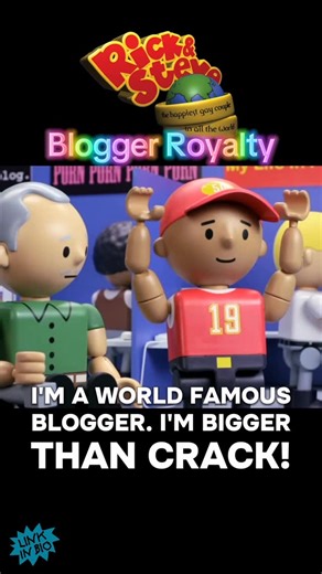 Allan Brocka on Instagram: "Evan goes to the Community Blogger Media Convention (ComBloMeCon) and runs into some celebrity bloggers! Perez Hilton and Trent Vanegas (from Pink is the New Blog) guest star as themselves. Arianna Huffington was not available, so the brilliant Lori Alan stepped in! Of course, Wilson Cruz voices Evan and Alan Cumming is Chuck! Most of the blogs parodied in the background (After Elton, DailyKo, The Smoking Gun, Oh La La, Planet Out) are gone now. “Your Mama’s a Blog” w