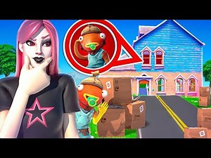 CACHE CACHE DANS MA MAISON SUR FORTNITE ! (Cache-Cache)