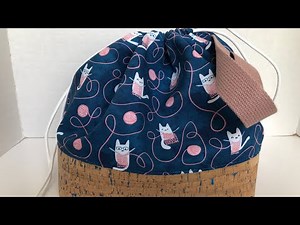 Making a Knitting Project Bag