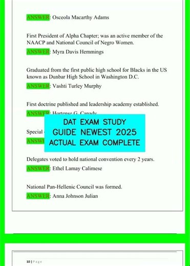 DAT EXAM STUDY GUIDE NEWEST 2025 ACTUAL EXAM COMPLETE video