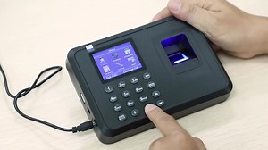 Fingerprint Time Attendance Machine Biometric Recorder F01H 25 Languages Fingerprint Time Clocks for Employees Small Business