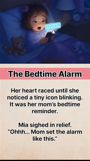The Bedtime Alarm #english #learnenglish #spokenenglish #shorts