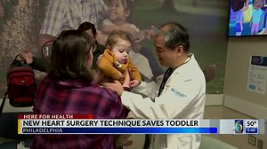 Here for Health: New heart surgery technique saves toddler