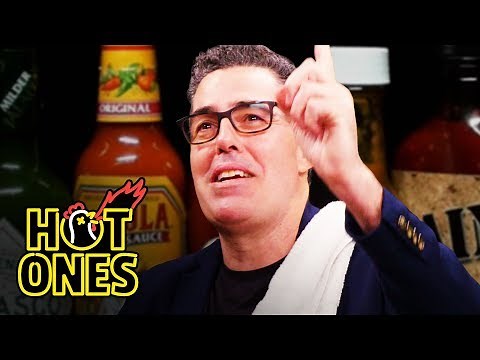 Adam Carolla Rants Like a Pro While Eating Spicy Wings | Hot Ones