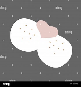 Bunny cute Mask for Selfie filter in camera, video chat or photo app, Carnival fun party Vector Flat illustration. Rabbit muzzle with pink nose isolat Stock Vector Image & Art - Alamy