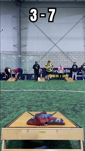 Capitalize Shot 💥 #aclcornhole #cornholebags #aclpro #blacksheepbaggerd