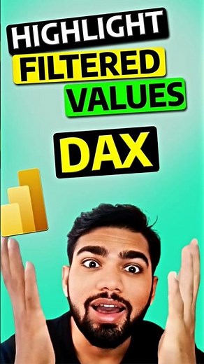 Highlight Filtered Values in Power BI #powerbi #dax #datavisualization #businessintelligence