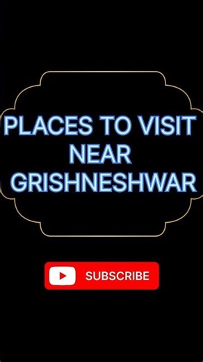 8 places to visit near grishneshwar 😍 #grishneshwar #verul #aurangabad #travel #trending #viral