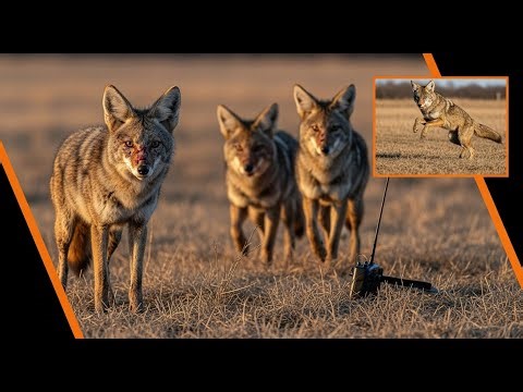 Coyotes Down! INSANE Fall Coyote Hunting Action