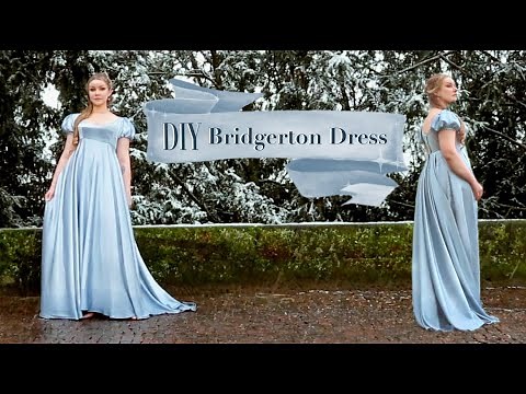 DIY Bridgerton Dress - Regency Inspired Gown with Pattern