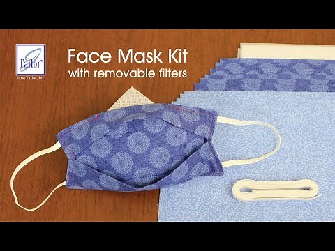 Face Mask Kit with Removable Filters