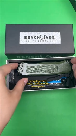 Benchmade 5370FE Shootout OTF Automatic ⚡ Precision meets power in an out-the-front (OTF) package. Featuring a lightweight CF-Elite handle with a built-in carbide glass breaker. 🔹 CPM-CruWear Super Steel Blade 🔹 Ultra-Light at ~2.8 oz 🔹 Reversible Pocket Clip 🔹 Made in the USA Your reliable tactical EDC. 🛒 Shop Now - Command the Edge! | InmivoGear