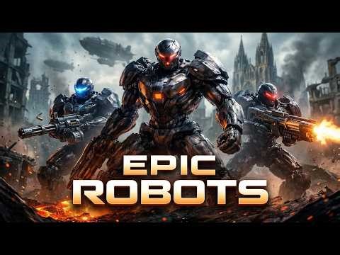 Robots vs Military: Epic Sci-Fi Cinematic Action Battle