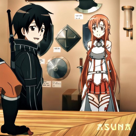 Sword Art Online: Iconic Kirito and Asuna Moments